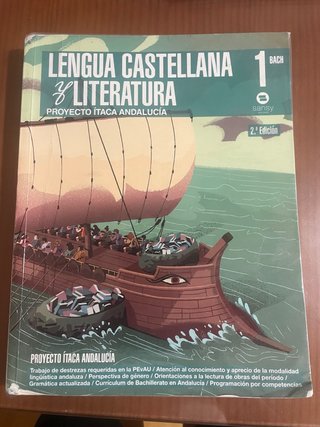 Libro 1º bachillerato de lengua castellana