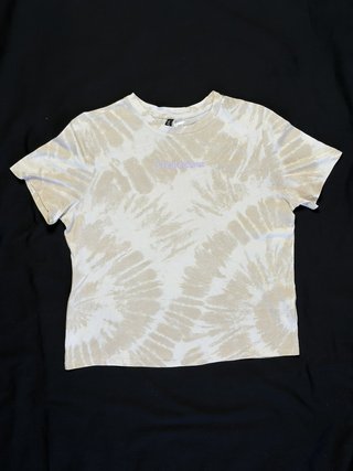 Camiseta Tie-Dye Zara "Create&love" - Talla S