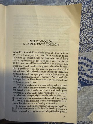 "Diario" - Anne Frank
