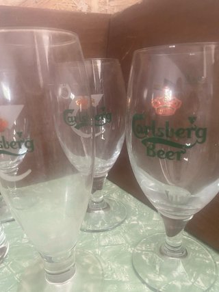 5 Bicchieri Carlsberg