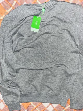 Sudadera Hugo Boss Gris Talla M - Nueva con Etique