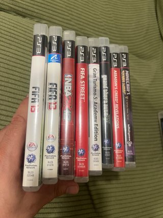 Lote 8 Giochi PS3: FIFA, GTA, Minecraft, NBA...