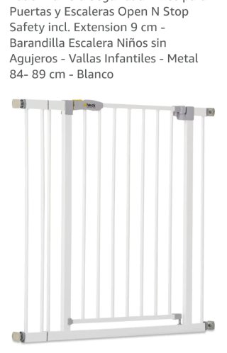 Barandilla Escalera Hauck Open N Stop Blanca