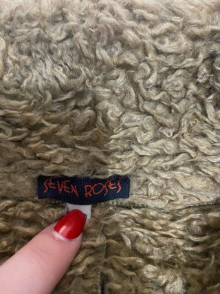 Cappotto Steven Rogers Shearling Y2K Tg 42 M