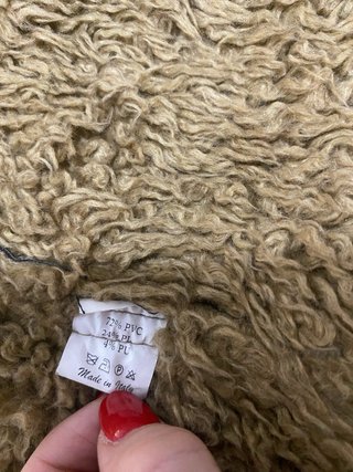 Cappotto Steven Rogers Shearling Y2K Tg 42 M