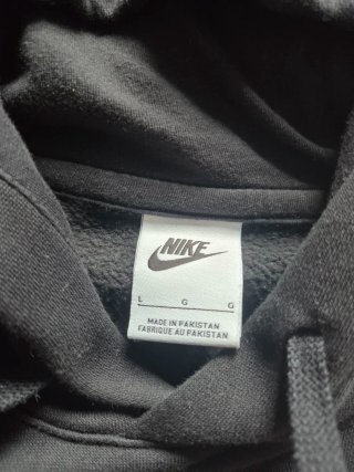 Sudadera Nike Negra Multi-Logo
