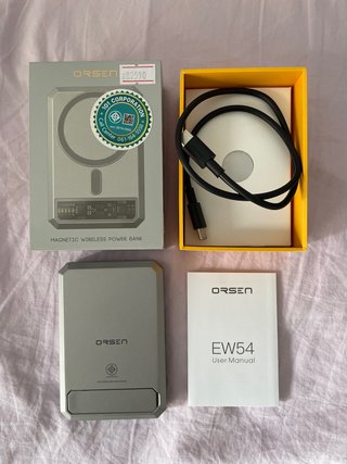 Batería Externa Inalámbrica Orsen 10000mAh 20W