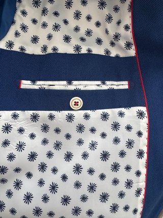 Americana azul entretiempo talla 60