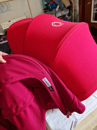 Capota Bugaboo Bee 3 Rojo Neón