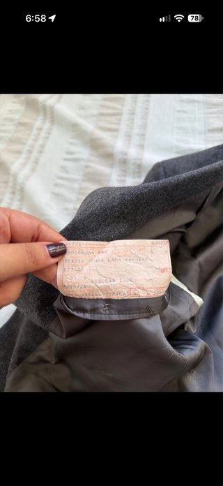 Giacca Valentino Grigia Uomo
