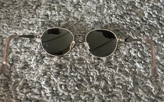 Gafas de sol polarizadas doradas