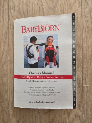 Mochila Portabebés BabyBjörn Active