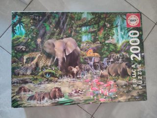 Puzzle Educa 2000 Piezas Selva Animales