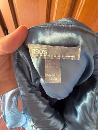 Vestido de fiesta azul