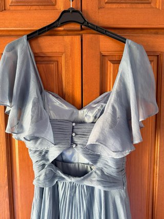 Vestido de fiesta azul