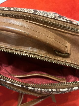 Bolso Desigual Marrón y Multicolor