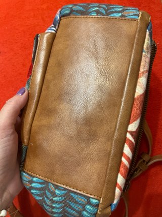 Bolso Desigual Marrón y Multicolor