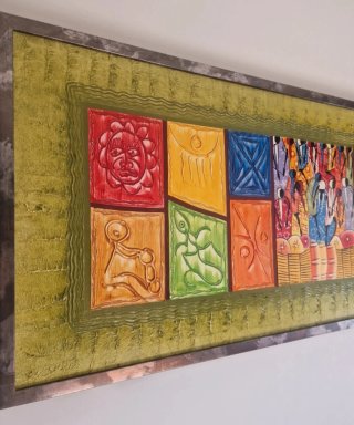 Cuadro DIKER 128x57cm