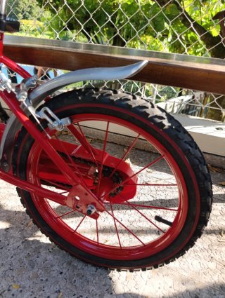 Bicicleta infantil roja Formula Max