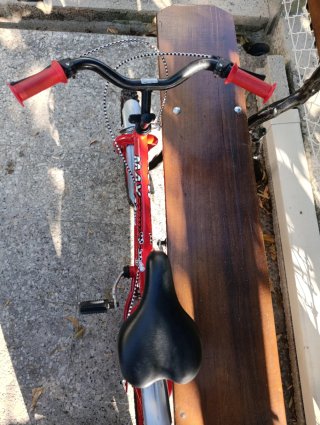 Bicicleta infantil roja Formula Max