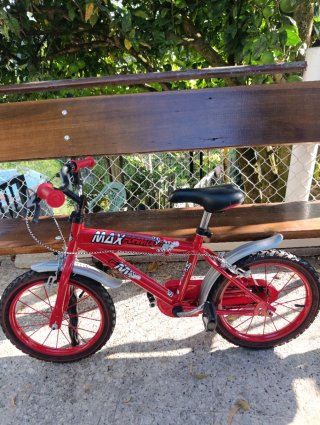 Bicicleta infantil roja Formula Max