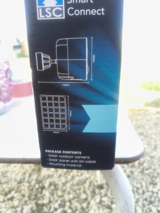 Cámara Solar Smart LSC Connect WiFi HD