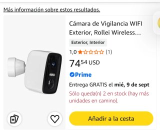 Cámara Solar Smart LSC Connect WiFi HD