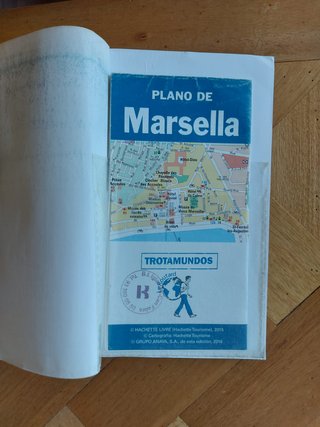 Guía Provenza y Costa Azul, con plano de Marsella
