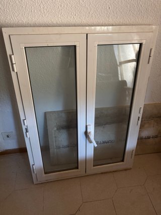 Ventana Climalit Doble Hoja Blanca