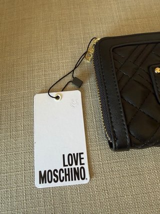 Monedero Love Moschino Negro Nuevo