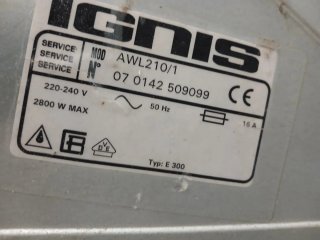 Secadora Ignis mod. 213 awl 8kl Precio negociable