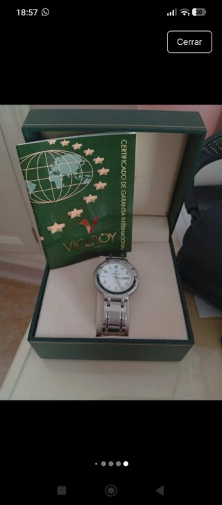 Reloj Viceroy Plata y Blanco