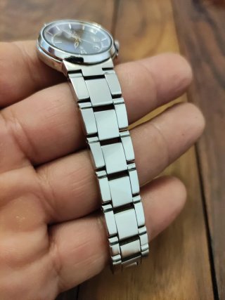 Reloj Seiko Azul y Plateado