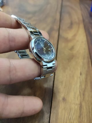 Reloj Seiko Azul y Plateado