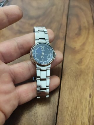 Reloj Seiko Azul y Plateado