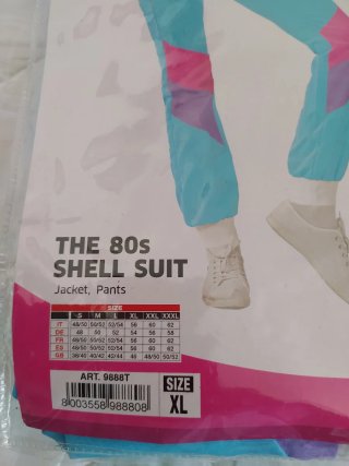 Chándal 80s Talla XL