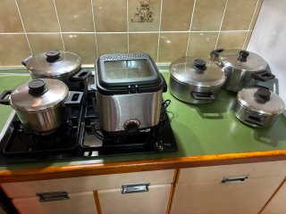 Cocina de gas Balay 4 fuegos butano