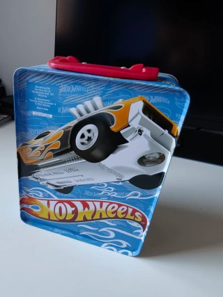 Caja Metálica Hot Wheels Transporte