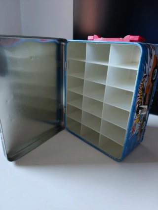 Caja Metálica Hot Wheels Transporte