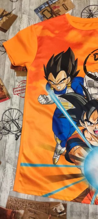 Camiseta S Dragon Ball Super Naranja