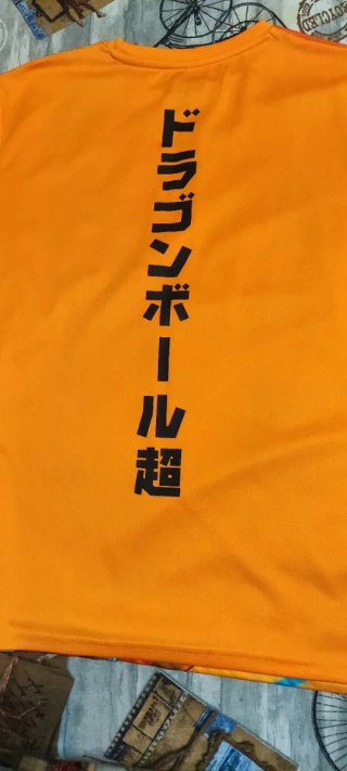 Camiseta S Dragon Ball Super Naranja
