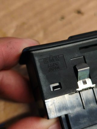 Botón Suspensión Neumática BMW
