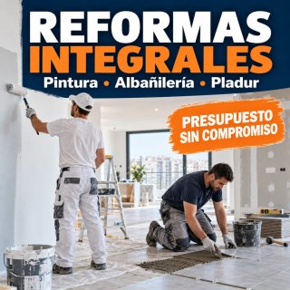 REFORMAS INTEGRALES, PINTURA Y ALBAÑILERÍA