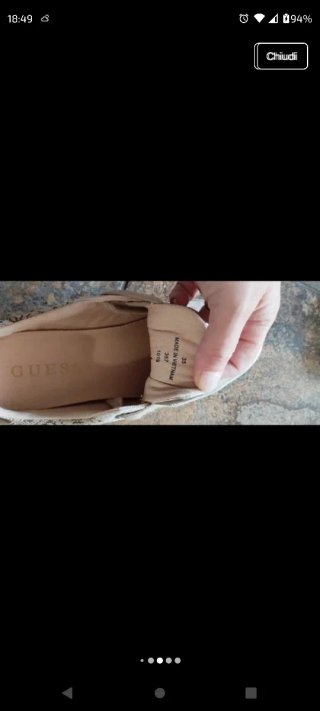 Sneakers Guess Beige/Multicolor
