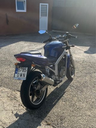 Hyosung GT 125 Comet Azul/Plata