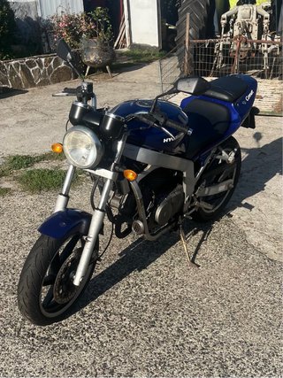 Hyosung GT 125 Comet Azul/Plata