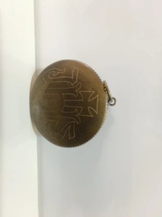 Ostiario religioso antiguo IHS
