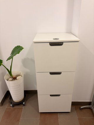 Archivador IKEA GALANT 3 Cajones Blanco