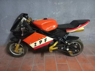 Minimoto ZPF 50cc Deportiva polini sin usar