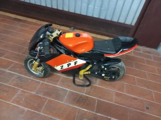 Minimoto ZPF 50cc Deportiva polini sin usar